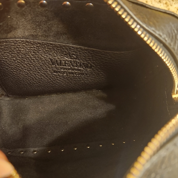 Valentino Rockstud Crossbody Camera Bag in Black and Gold Tone Hardware - Picture 8 of 8